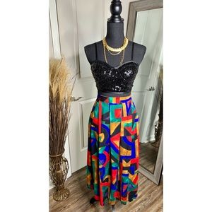VINTAGE Eva Maxi Skirt